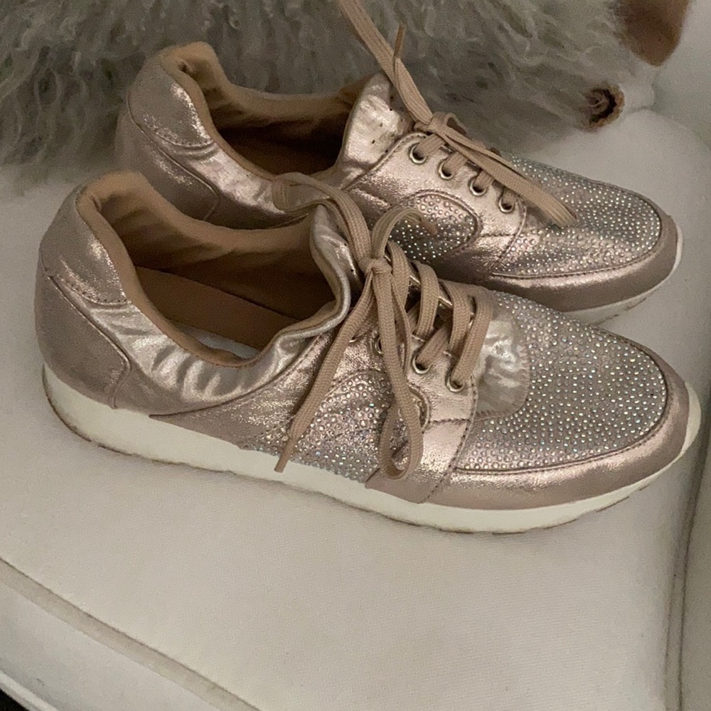 INC sneakers with lots of bling ✨